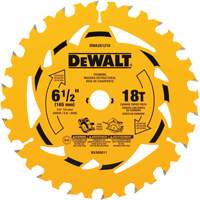 Framing Circular Saw Blade, 6-1/2", 18 Teeth, Wood Use Par Equipment