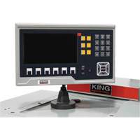 Tour &agrave; m&eacute;tal, dispositif de tournage conique les c&ocirc;nes et affichage num&eacute;rique, 75" lo x 32" la x 53" h Par Equipment