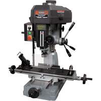 Milling Drilling Machine with Forward/Reverse, 12 Speeds, 1-1/4" Drilling Capacity Par Equipment