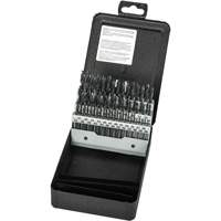 Stub Length Drill Bit Set, 60 Pieces, High Speed Steel Par Equipment
