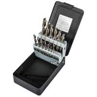 Jobber Length Drill Bit Set, 15 Pieces, High Speed Steel Par Equipment