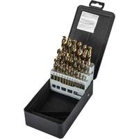Heavy-duty Screw Machine Drill Bit Set, 29 Pieces, High Speed Cobalt Par Equipment