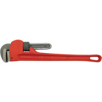 Cl&eacute; &agrave; tuyaux, Cap des m&acirc;choires 2-1/2", Longueur 18", Fini Rev&ecirc;tement en poudre, Prise Aucune Par Equipment