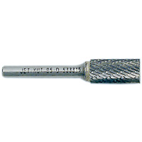 End-Cut Cylindrical Burr, 1/2" Dia., 1/4" Shank, 1" Depth of Cut Par Equipment