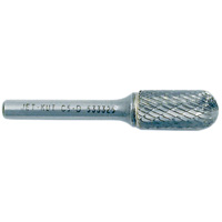 JET-KUT Round Nose Shape Bur, 1/4" Dia., 5/8" Depth of Cut Par Equipment