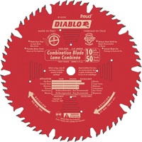 Lames de scie pour entrepreneur - Lames de scie combinaison, 10", 50 dents, Pour Bois Par Equipment