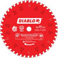 Lames de scie - Usage universel, 12", 44 dents, Pour Bois Par Equipment