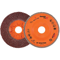 Disque &agrave; lamelles Enduro-Flex, 4-1/2" x 7/8", Type 27, Grain 40, Alumine de zirconium Par Equipment