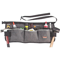 13-Pocket Waist Aprons, Canvas, Grey Par Equipment