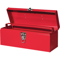 Coffre &agrave; outils portatif ATB100 avec plateau en m&eacute;tal pour outils, 6" P x 16" la x 6-1/2" h, Rouge Par Equipment