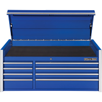 Extreme Tools<sup>®</sup> RX Series Top Tool Chest, 54-5/8" W, 8 Drawers, Blue TEQ499 | Par Equipment