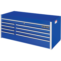 Extreme Tools<sup>®</sup> RX Series Top Tool Chest, 54-5/8" W, 8 Drawers, Blue TEQ499 | Par Equipment