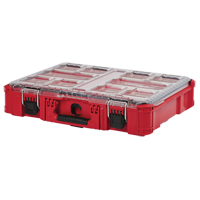 Packout Organizer, 20" x 15" x 5", Black/Red Par Equipment