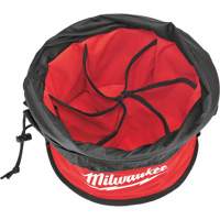 Parachute Organizer Bag, 11-4/5" L x 11-4/5" W x 11" H, Nylon, Black/Red Par Equipment