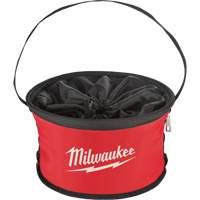 Parachute Organizer Bag, 11-4/5" L x 11-4/5" W x 11" H, Nylon, Black/Red Par Equipment