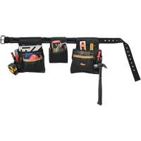 Ceinture &agrave; outils combin&eacute;e de luxe, Polyester, Noir Par Equipment