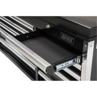 Industrial Tool Chest, 41" W, 10 Drawers, Black Par Equipment