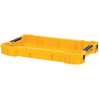 Plateau d'outils peu profond ToughSystem, 18-2/5" x 12" x 2-1/3", Jaune Par Equipment