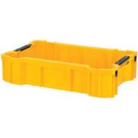 Plateau d'outils profond ToughSystem, 18-2/5" x 12" x 4-1/2", Jaune Par Equipment