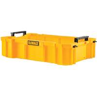 Plateau d'outils profond ToughSystem, 18-2/5" x 12" x 4-1/2", Jaune Par Equipment
