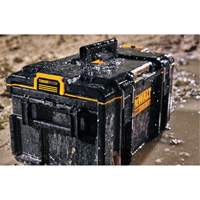 Grande boîte &agrave; outils ToughSystem 2.0, 21-3/4" x 14-3/4" x 12-3/8", Noir Par Equipment