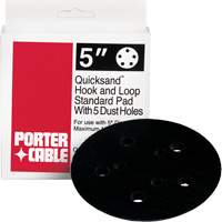 Patin de ponçage standard Quicksand, dia 5" Par Equipment