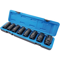 PS834D 6-Point SAE Socket Set, 8 Pcs, Impact, 3/4" Drive Size, Deep Par Equipment