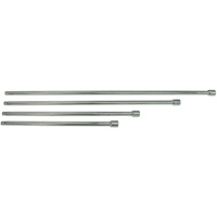 Jeu de barres rallonges SE12-4S, Prise de 1/2", Fini Chrome, 4 M Par Equipment
