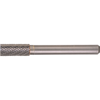 CLEVELAND Solid Carbide Burrs - Cylinder Shape with No End Cut, SA-42, 3/32" Dia., 1/8" Shank Par Equipment