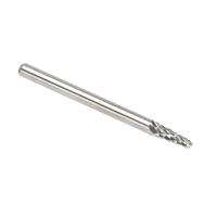Solid Carbide Burrs - Taper Shape Radius End 14°, 1/8" Shank Par Equipment