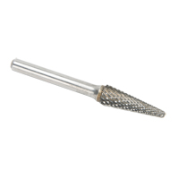 Solid Carbide Burrs - Taper Shape Radius End 14°, 1/4" Shank Par Equipment
