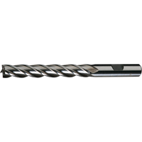 Finisseurs de coupe &agrave; embout centr&eacute; carr&eacute; simple, 1/8" dia., 4 cannelures, Cobalt Par Equipment