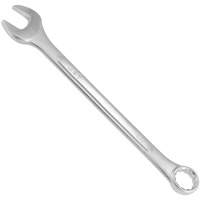 Long Pattern Fully Polished Combination Wrench, 7 mm, Chrome Finish Par Equipment