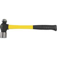 BP-16F Fibreglass Handle Ball Pein Hammer, 16 oz. Head Weight, Plain Face, Cushion Handle Par Equipment