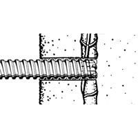 Rotary Rebar Cutters, 3/8", SDS-Plus Shank, Carbide Par Equipment