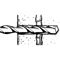 Rotary Rebar Cutters, 3/8", SDS-Plus Shank, Carbide Par Equipment