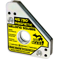 Magnetic Welding Squares, 3-3/4" L x 3/4" W x 4-3/8" H, 75 lbs. TGY628 | Par Equipment