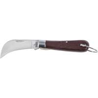 Pocket Knife with Hawkbill Slitting Blade, 2-5/8" Blade, Carbon Steel Blade, Plastic Handle Par Equipment