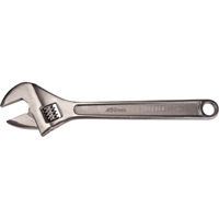 Adjustable Wrench, 18" L, 2-1/4" Max Width, Black Par Equipment