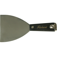 GRATTOIR A MASTIC,FINITION FLEX, 4" TETE PLASTIQ, 4", Lame en Acier au carbone Par Equipment
