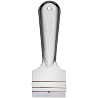 Grattoirs &agrave; lame de rasoir, Lame Acier &agrave; haute teneur en carbone, Largeur 1-1/2", Manche M&eacute;tal Par Equipment