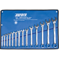 Wrench Set, Combination, 14 Pieces, Metric Par Equipment