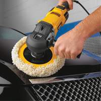 Variable Speed Polisher with Soft Start, 9"/7" Pad, 120 V, 12 A, 0-3500 RPM Par Equipment