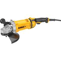 Large Angle Grinder with No Lock-On Switch, 9", 120 V, 15 A, 6500 RPM Par Equipment