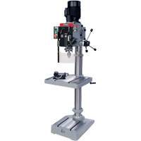 Gearhead Drilling Machine, 1/2" Chuck, 6 Speed(s), 19-1/2" W x 21-3/4" L, #3 Morse TMA005 | Par Equipment