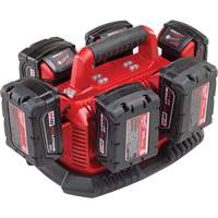 M18™ Six Pack Sequential Charger, 18 V, Lithium-Ion TMB524 | Par Equipment