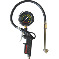 Tire Pressure Gauges - Dual Wheel Type- Pistol Grip Dial Inflator Gauges TNB060 | Par Equipment