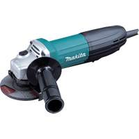 Paddle Switch Angle Grinder with AC/DC Switch, 4-1/2", 120 V, 6 A, 11000 RPM TNB081 | Par Equipment