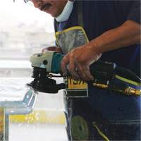 Polisseuse &eacute;lectronique pour pierre, 4" tampon, 7,9 A, 2000-4000 Tr/min &agrave; vide Par Equipment