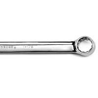 12-Point Long Pattern Combination Wrench, 12 Point, 1-1/2", Chrome/Polished Finish Par Equipment